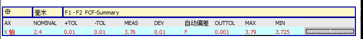 三次元測量儀軟件報告模板編輯，修改行間距操作技巧分享(圖4)