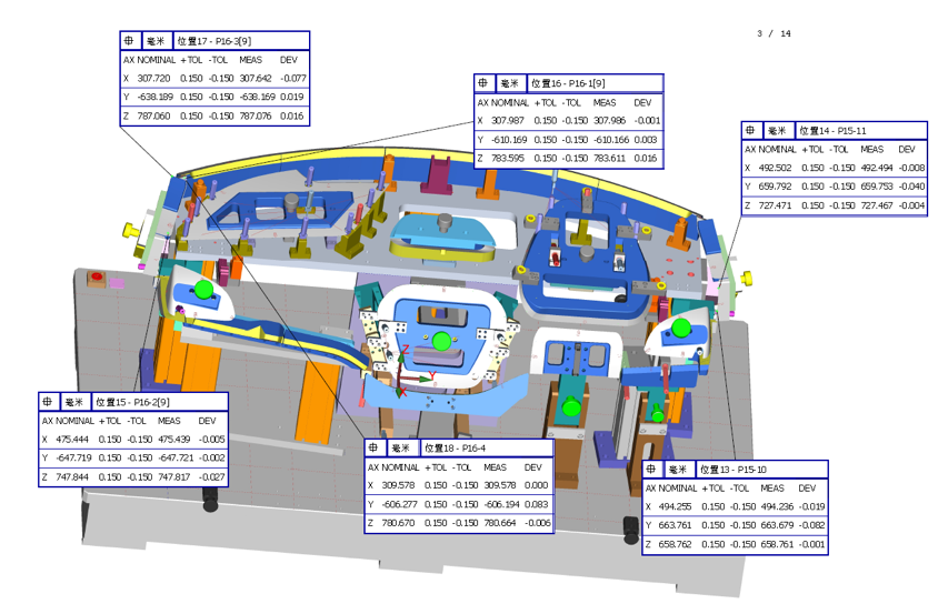 從配件加工、組裝調(diào)試到復(fù)測(cè)交貨，三坐標(biāo)如何將檢具定位基準(zhǔn)數(shù)據(jù)量化(圖12)